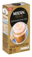 Nescafe Gold - Cappuccino White Choc - 10 x 18g Sachets Photo