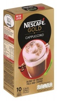 Nescafe Gold - Cappuccino Unsweetened - 10 x 12.5g Sachets Photo