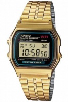 Casio Mens A159WGEA-1DF Retro Digital Watch Photo