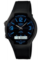 Casio Mens AW-90H-2BVDF Anadigital Watch Photo