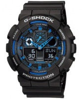 Casio Mens GA-100-1A2DR G-Shock Anadigital Watch Photo