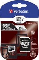 Verbatim 16GB Micro SDHC Plus Adaptor Photo