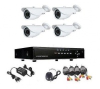 Intelli Vision Technology CCTV System 4 Channel 720P AHD KIT Photo