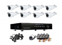 CCTV system 8 Channel 720P AHD KIT Photo