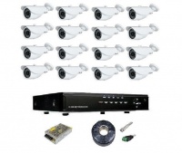CCTV System 16 Channel 720P AHD KIT Photo