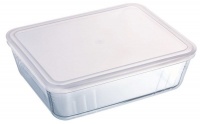 Pyrex - Storage Cook and Store Rectangular Dish With Lid- 2.6 Litre Photo