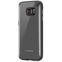 Samsung Puregear Galaxy S7 Slim Shell - Clear & Black Photo