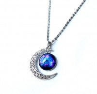 Lakota Inspirations Galaxy Necklace- Purple Photo