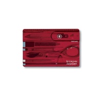 Victorinox Swisscard - Translucent Red Photo