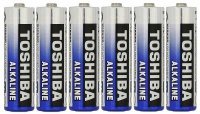 Toshiba AA Alkaline Batteries - 6's Photo