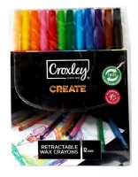 Croxley Create Retractable Wax Crayons Photo