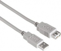 Hama USB 2.0 3m Extension Cable - Grey Photo