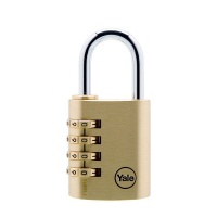 Yale - 40mm Brass Combination Padlock Photo