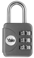 Yale - Combination Padlock - Grey Photo