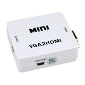 VGA to HDMI Converter 4911546782328 - White Photo