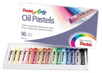 Pentel 16 Oil Pastels Set Photo