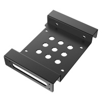 Orico 5.25 to 2.5 and 3.5 HDD Bracket - Aluminium Black Photo