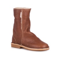 Gurmuki Men's Leather Boots -RUST Photo