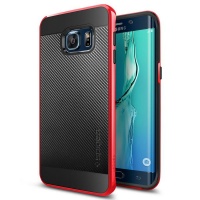 Samsung SPIGEN Neo Hybrid Case for Galaxy S6 Edge Plus - Red Photo