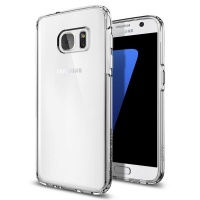 Samsung SPIGEN Ultra Hybrid Case for Galaxy S7 - Clear Photo
