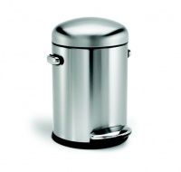 SimpleHuman - 4.5 Litre Retro - Deluxe Brushed Steel Photo