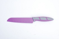 Kitchen Dao - RV2224 6.5" Non-Stick Santoku Knife - Purple Photo