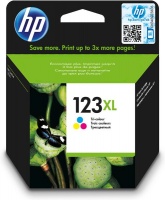 HP 123XL High Yield Tri-Colour Ink Cartridge Photo