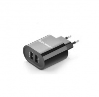 UGREEN USB Wall Charger 2 Ports- Black Photo