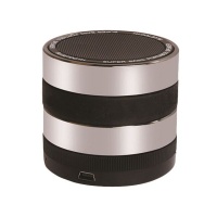 Volkano Titan Series Bluetooth Speaker - Black/Silver Photo