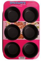 Bakeware - Muffin Pan Non-Stick - 6 Cups Photo