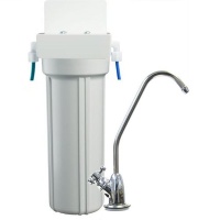 Single under counter GAC/KDF/CrystaLife Water Filtration System Photo