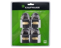 Kaufmann - 4 Piece 30mm Steel Lock Set Photo