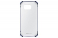Samsung S6 Edge Plus Clear Cover - Blue & Black Photo