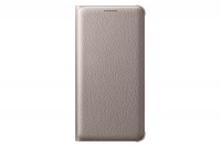 Samsung A5 Flip Wallet Cover - Gold Photo