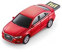 Audi USB Flash Drive 4GB A3 Limo - Red Photo