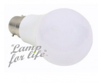 Ellies - 5W A60 LED B22 Lamp For Life - Warm White Photo