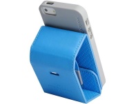 Capdase Folder Case Upper Polka iPhone 5 & 5S & SE - Blue & Grey Photo