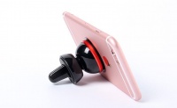 Universal 360 Rotating Magnetic Car Air Vent Mount Cell Mobile Phone Holder Red Photo