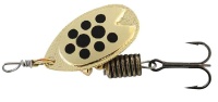 Abu Garcia - Fast Attack Spinners Bait - Gold & Black Dots - 5g Photo