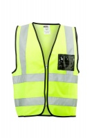 Dromex - Lime Reflective Vest With Zip And Id Pocket - Medium Photo