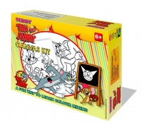 Teddy Tom & Jerry Canvas Painting Kit Photo