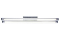 Bright Star Lighting - Silver Plastic and Glass Fluorescent Fitting - 28W Photo
