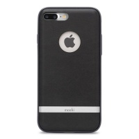 Apple Moshi Napa Case for iPhone 7 Plus - Charcoal Black Photo