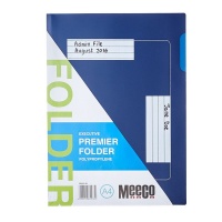 Meeco Executive Premier P.P Folder - Blue Photo