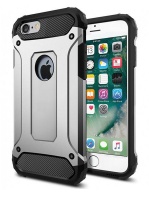 Shockproof Armor Hard Protective Case for iPhone 7 - Silver Photo