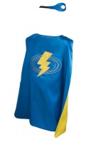 Super Hero Cape & Mask Lightning Photo