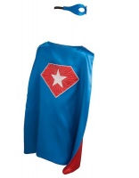 Super Hero Cape & Mask Super Star Photo