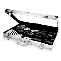 Eetrite - BBQ Tool Set In Aluminium Case - 4 Piece Photo