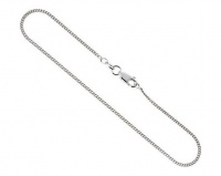 Miss Jewels Genuine 45cm 925 Sterling Silver Curb Chain Photo