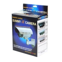 Dummy IR Security Camera With Led Flashing Light Photo